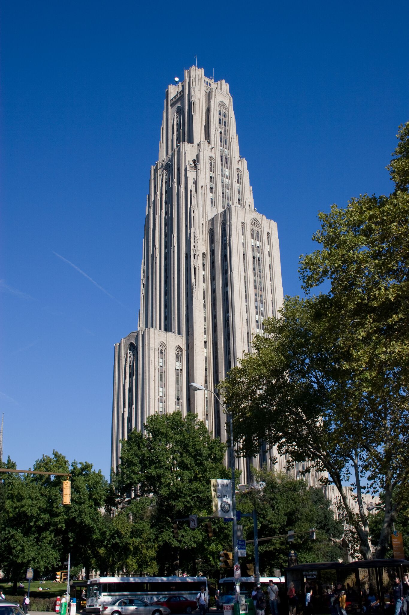 Cathedral of Learning, Oakland. Pittsburgh, PA. Photo taken by Dr. Neal Ryan. 